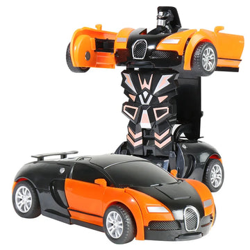 AutoMorph Racer: One-Key Automatic Deformation Robot Car